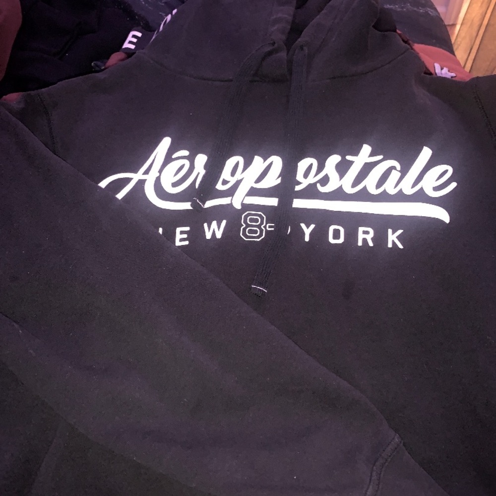 Cropped hoodie sweat shirt